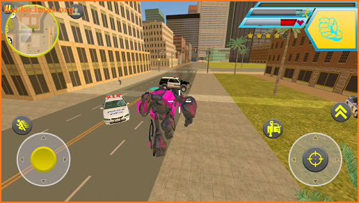 Real Futuristic Robot Car Transform: Robot Games screenshot