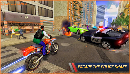 Real Gangster Moto Bike Chase 2019 screenshot