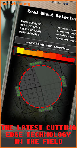 Real Ghost Detector - ghost scanning radar prank screenshot