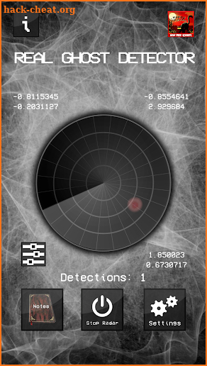 Real Ghost Detector - Radar screenshot