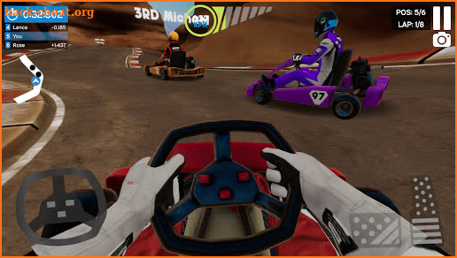 Real Go Kart Karting - Racing screenshot
