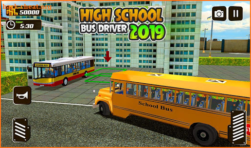 Real High School Bus Driver: Offroad Bus Driving screenshot