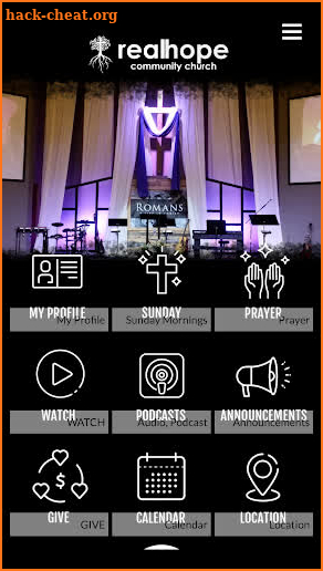 Real Hope Community Church screenshot