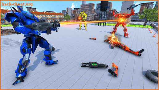 Real Horse Robot Transforming Games - Robot Car 3D screenshot