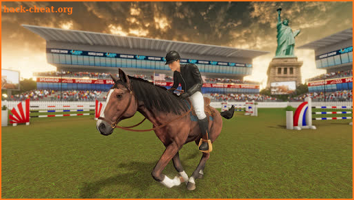 Real Horse World - Showjumping Stunt Challenge 3D screenshot