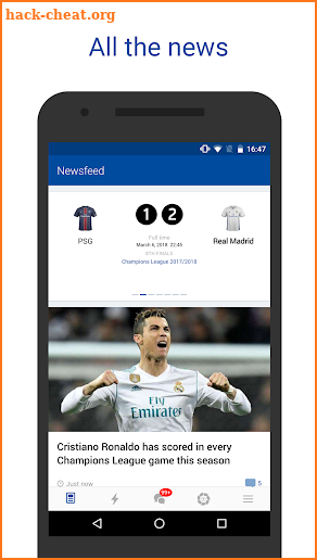 Real Live 2018 — Goals & News Real Madrid Fans screenshot