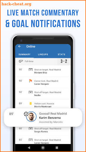 Real Live: Not official soccer app for Madrid Fans screenshot