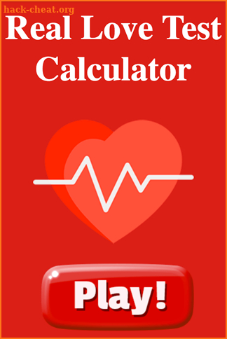 Real Love Test Real Love Calculator screenshot