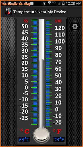 Real Mercury Thermometer screenshot