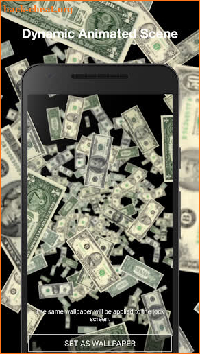 Real Money Live Wallpaper screenshot