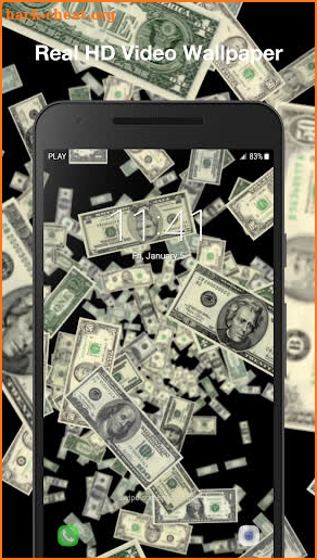 Real Money Live Wallpaper screenshot