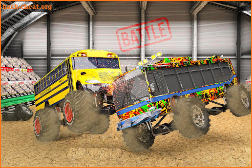 Real Monster Bus Derby: Car Shooting Game 2020 screenshot