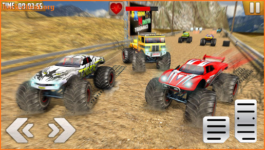 Real Monster Truck Chase Racing Stunt screenshot
