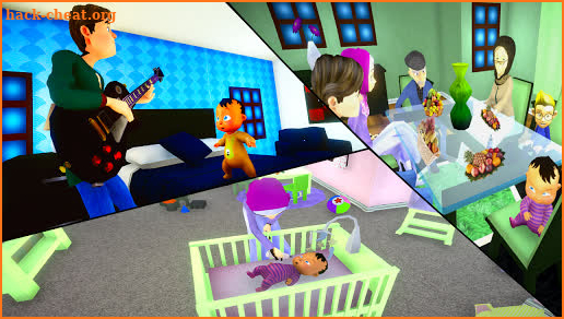 Real Mother Baby Games 3D: Virtual Family Sim 2019 screenshot