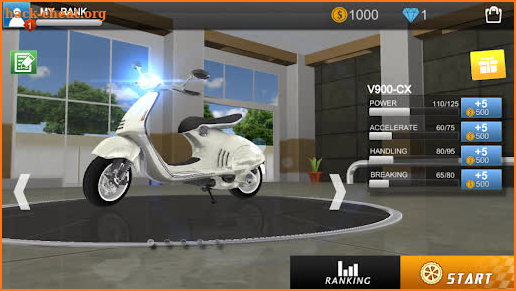 Real Moto Racing 3D screenshot