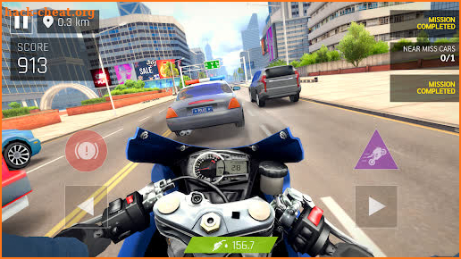 Real Moto Rider: Traffic Race screenshot