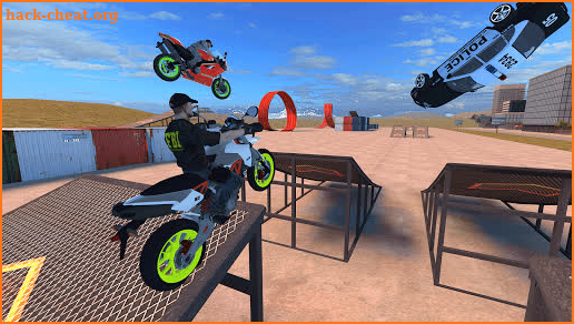 Real Motocross Simulator Extreme Ramp screenshot