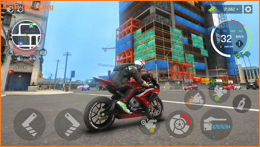 Real Motocycle Driving Game 3D screenshot