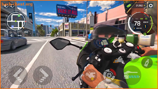 Real Motocycle Driving Game 3D screenshot