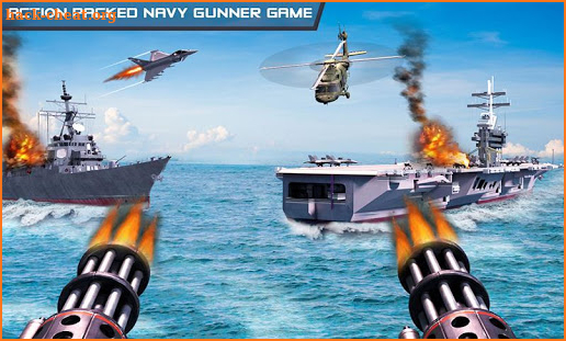 Real Navy Gunner Shooting Strike: Shooting Games screenshot