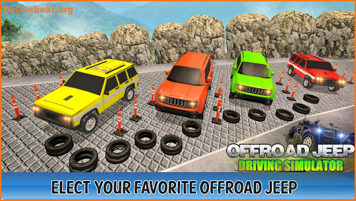Real Offroad Jeep Driving Simulator 2019 screenshot