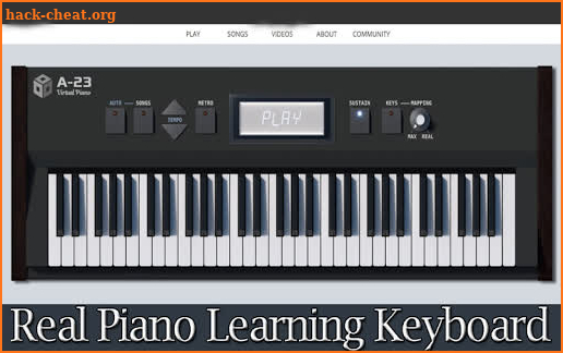 Real Piano Learning Keyboard 2019 screenshot