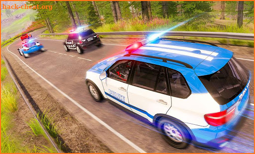 Real Police Car Chase Robot Transforming screenshot