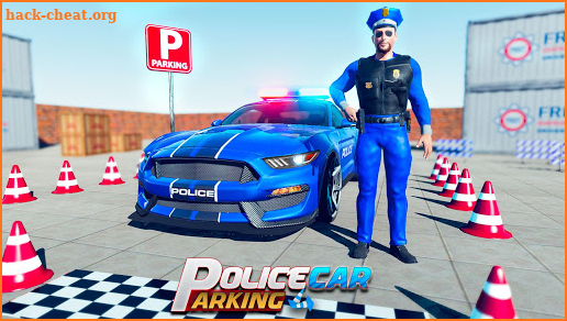 Real Police Car Parking & Driving School Test screenshot
