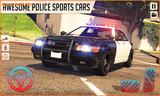 Real Police Car Simulator: Police Car Drift Sim screenshot
