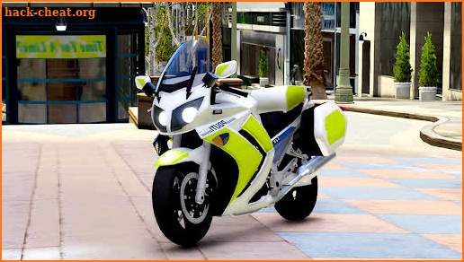 real Police moto bike Chase screenshot