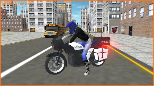 Real Police Motorbike Simulator 2020 screenshot