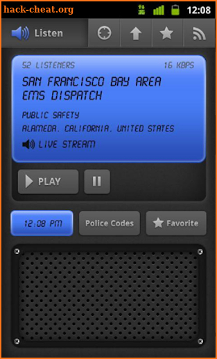 Real Police Radio Scanner 2019 screenshot