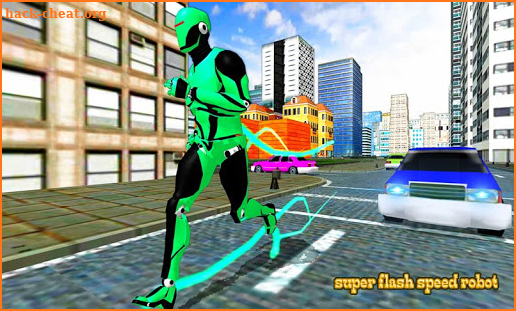Real Police Robot:Super Lightning Robot Speed Hero screenshot