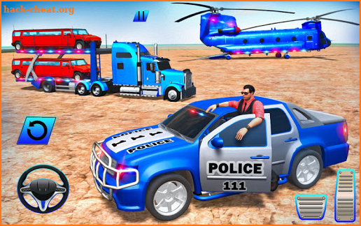 Real Police Transporter Truck Simulation screenshot
