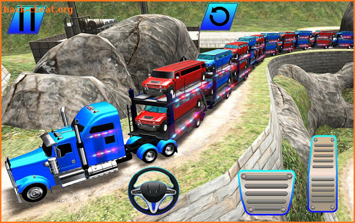 Real Police Transporter Truck Simulation screenshot