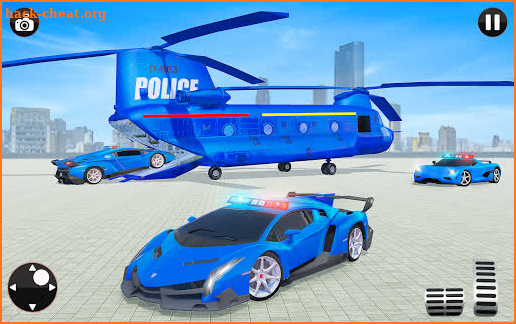 Real Police Transporter Truck Simulator :Car Games screenshot
