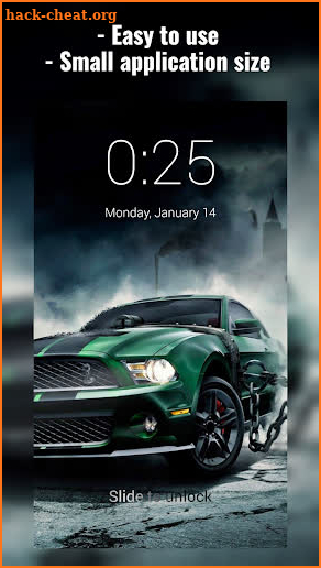 Real Racing Cars Lock Screen & Wallpaper screenshot