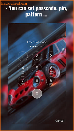 Real Racing Cars Lock Screen & Wallpaper screenshot