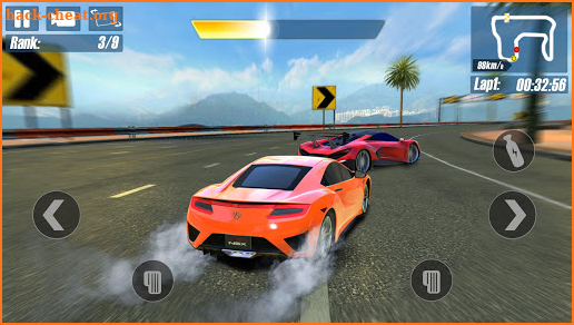 Real Road Racing-Highway Speed Car Chasing Game screenshot