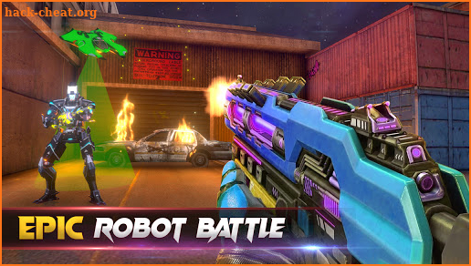 Real Robot Cover Fire: Counter Terrorist Game screenshot