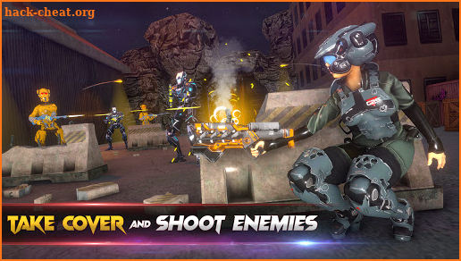 Real Robot Cover Fire: Counter Terrorist Game screenshot