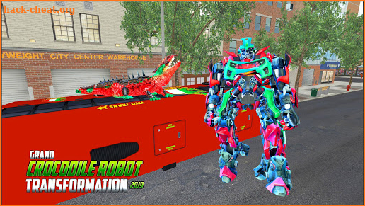 Real Robot Crocodile Transformation Fight screenshot