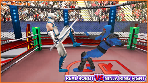 Real Robot Ninja Ring Fight: Fighting Games 2020 screenshot