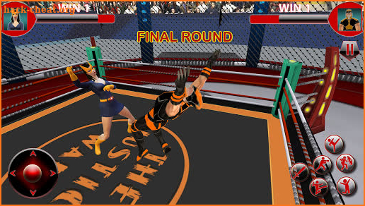 Real Robot Ninja Ring Fight: Fighting Games 2020 screenshot