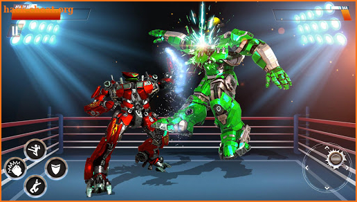 Real Robot Steel Cage Wrestling screenshot