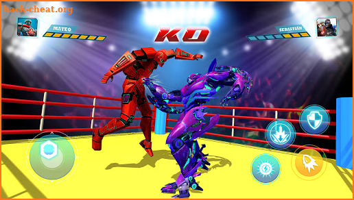 Real Robot Wrestling Game: Boxing Ring Fighting screenshot