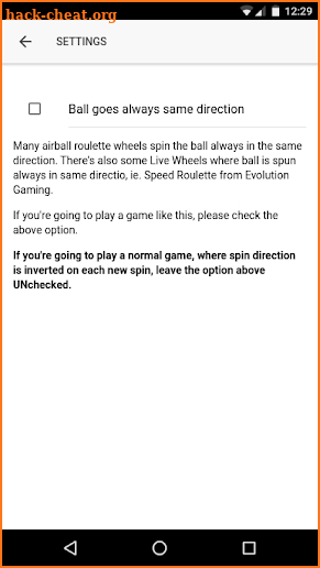 Real Roulette Analyzer App screenshot