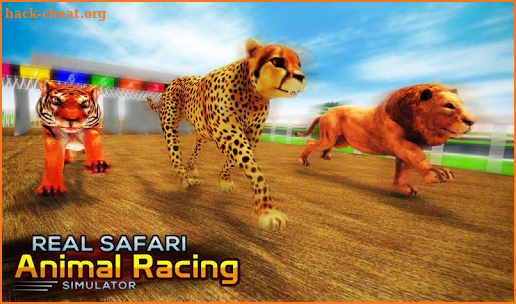 Real Safari Animal Racing Simulator - Wild Race 3D screenshot