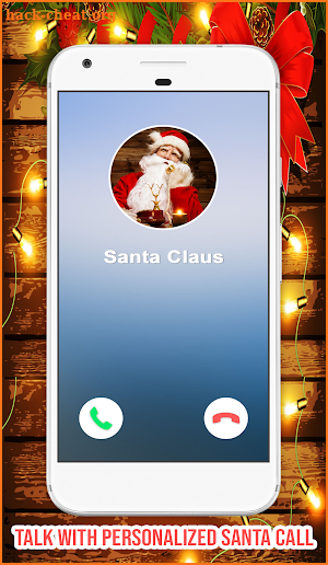 Real Santa Claus Incoming Call screenshot