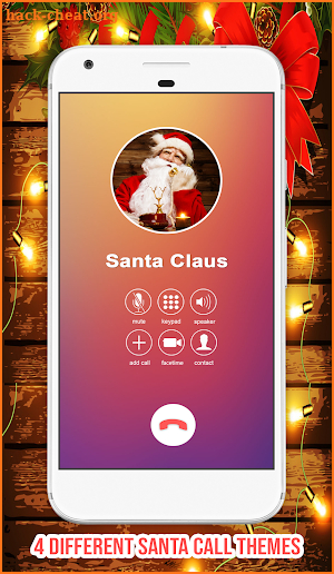 Real Santa Claus Incoming Call screenshot